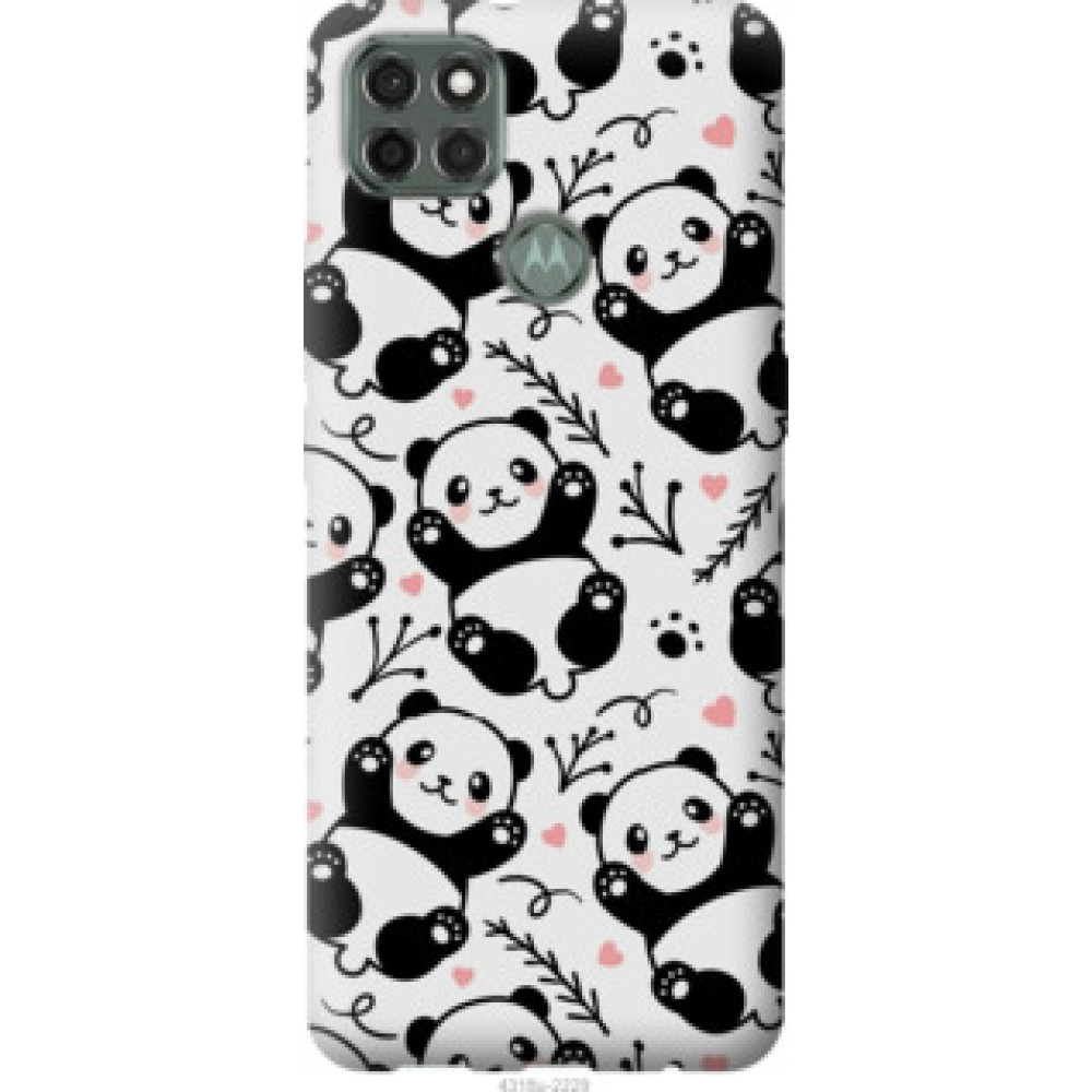 Чохол на Motorola G9 Power Панды (4318u-2229)