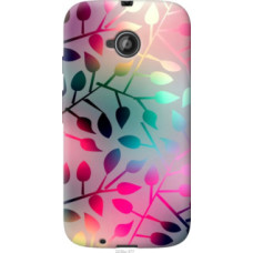 Чехол на Motorola Moto E2 Листья (2235u-377)