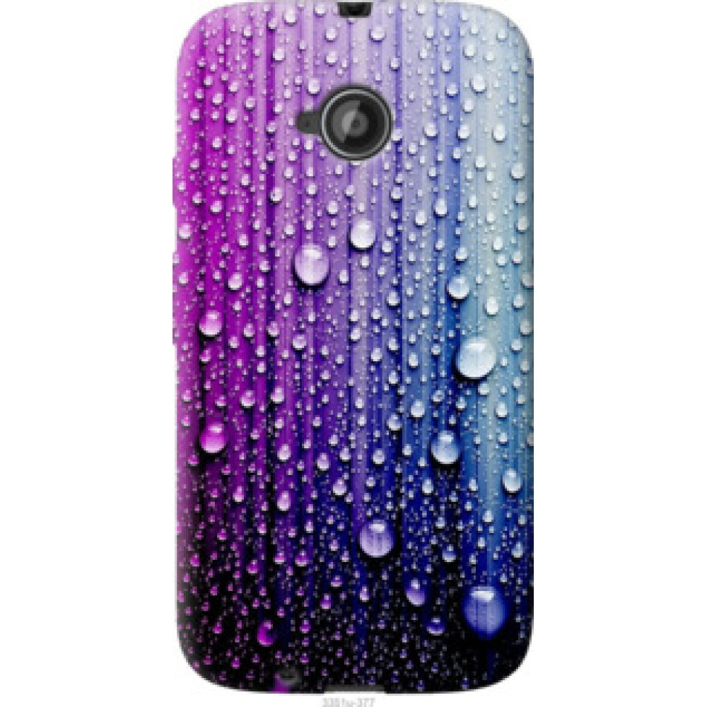 Чехол на Motorola Moto E2 Капли воды (3351u-377)
