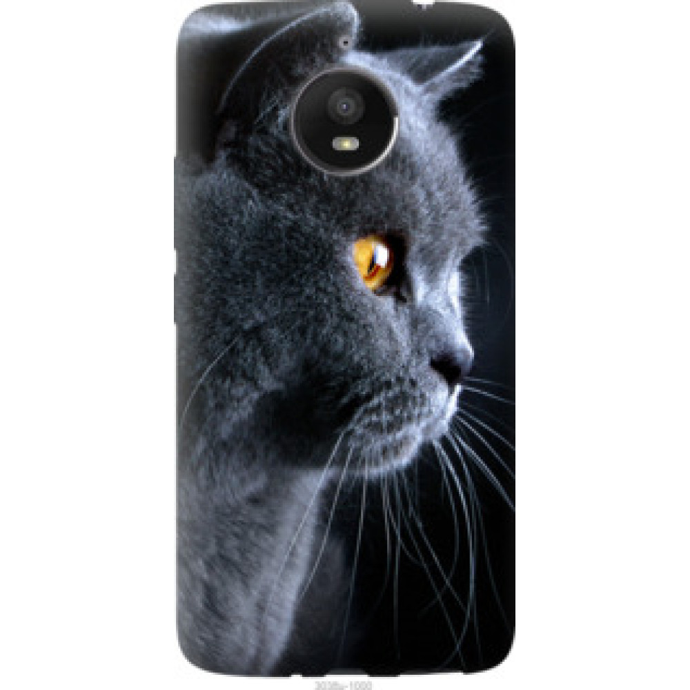 Чехол на Motorola Moto E4 Plus Красивый кот (3038u-1000)
