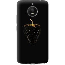 Чехол на Motorola Moto E4 Plus Черная клубника (3585u-1000)