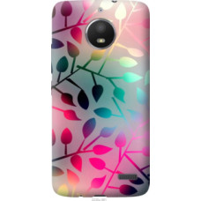 Чехол на Motorola Moto E4 Листья (2235u-981)