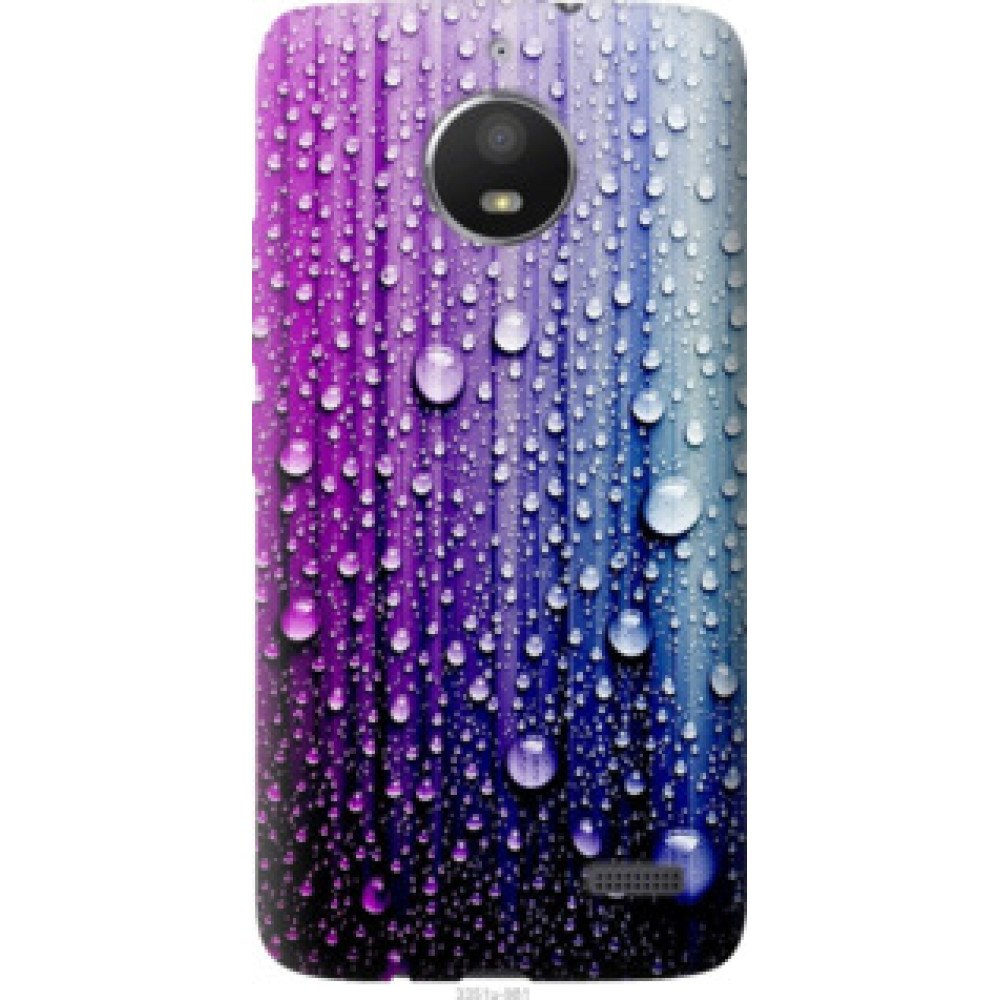 Чохол на Motorola Moto E4 Капли воды (3351u-981)