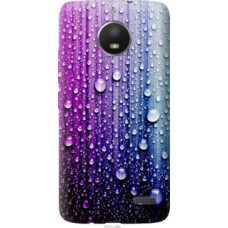 Чехол на Motorola Moto E4 Капли воды (3351u-981)