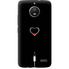 Чехол на Motorola Moto E4 Подзарядка сердца (4274u-981)