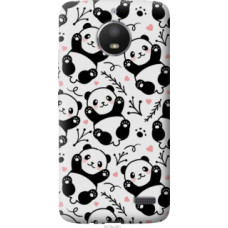Чехол на Motorola Moto E4 Панды (4318u-981)