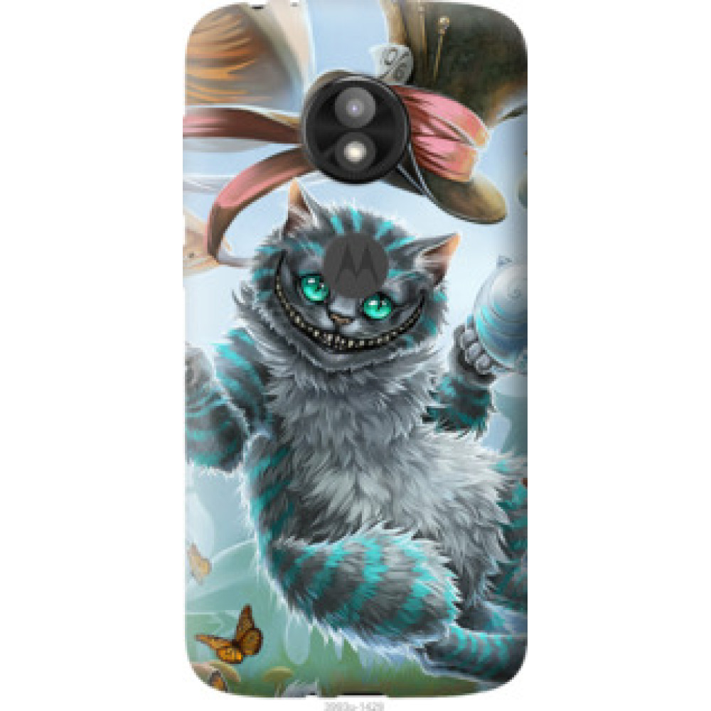 Чохол на Motorola Moto E5 Play Чеширский кот 2 (3993u-1429)