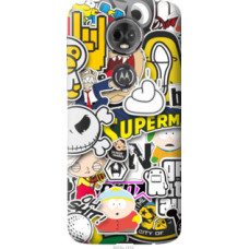 Чехол на Motorola Moto E5 Plus Popular logos (4023u-1412)