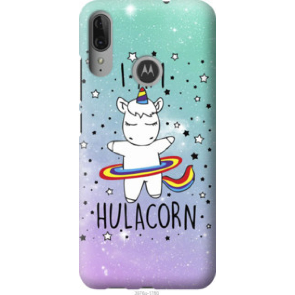 Чехол на Motorola Moto E6 Plus I'm hulacorn (3976u-1780)