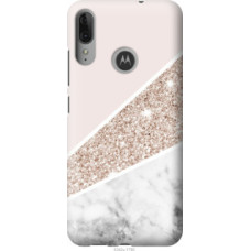 Чехол на Motorola Moto E6 Plus Пастельный мрамор (4342u-1780)