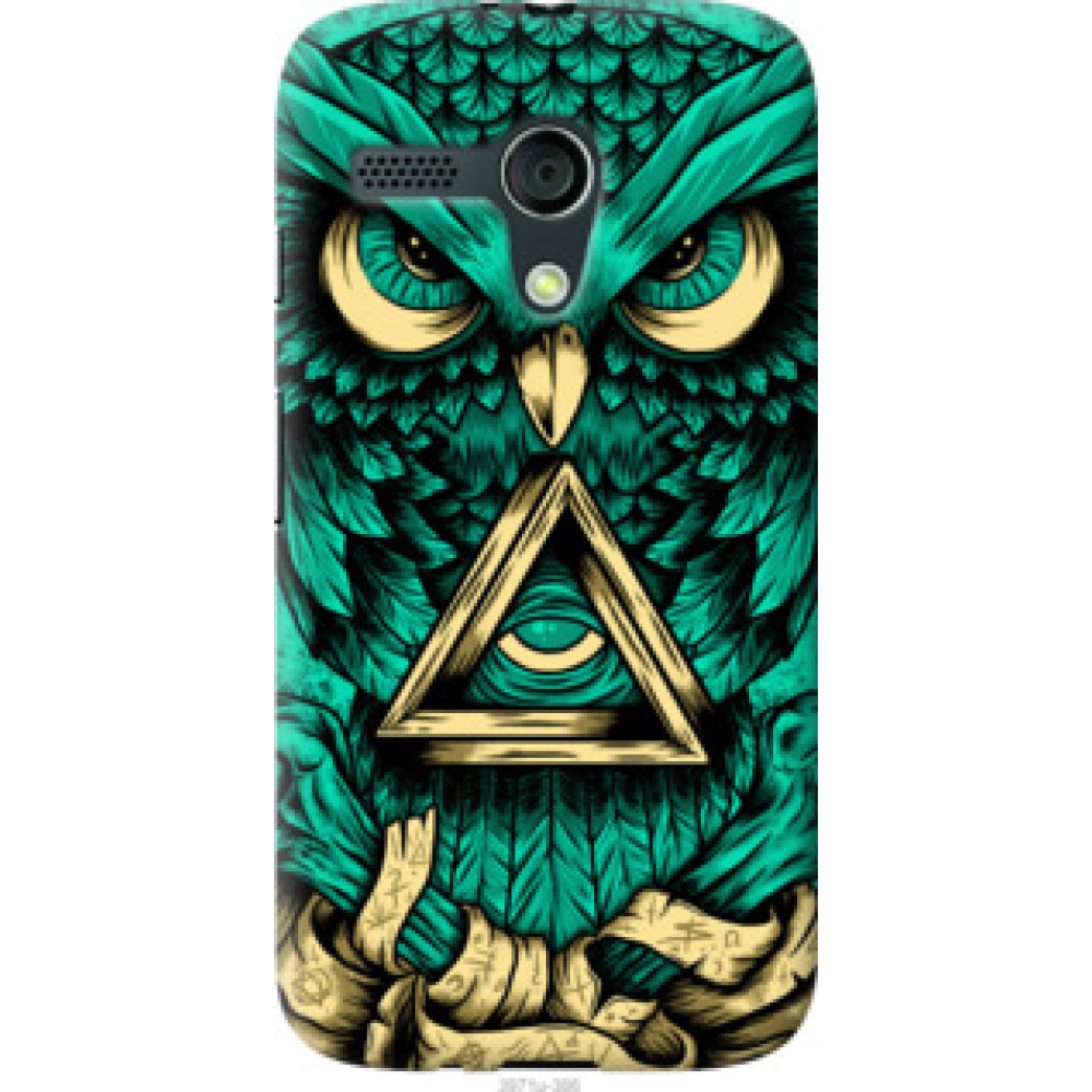 Чохол на Motorola Moto G Сова Арт-тату (3971u-366)