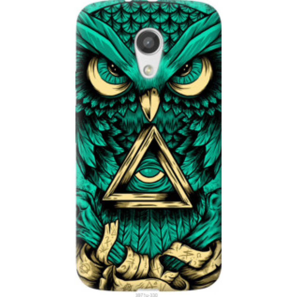 Чехол на Motorola Moto G2 Сова Арт-тату (3971u-330)