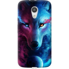 Чехол на Motorola Moto G2 Арт-волк (3999u-330)