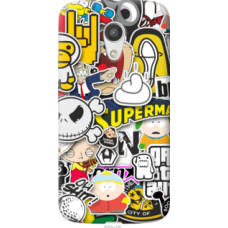 Чехол на Motorola Moto G2 Popular logos (4023u-330)