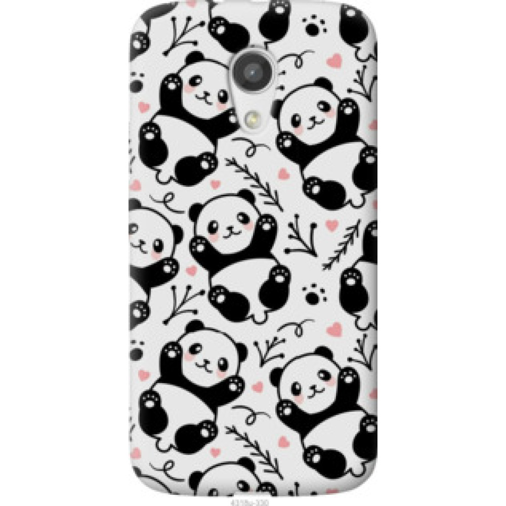 Чохол на Motorola Moto G2 Панды (4318u-330)
