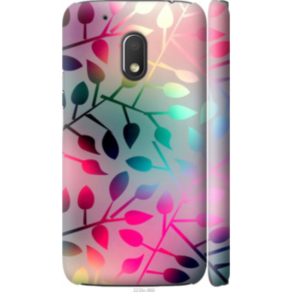 Чехол на Motorola Moto G4 Play Листья (2235c-860)