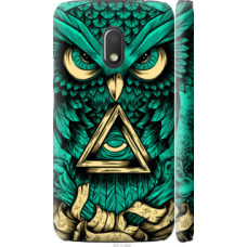 Чехол на Motorola Moto G4 Play Сова Арт-тату (3971c-860)