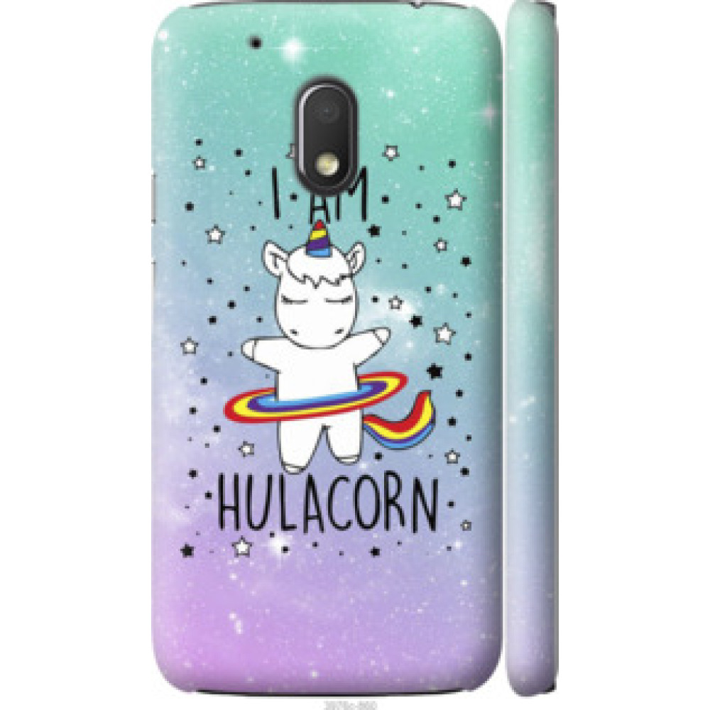 Чехол на Motorola Moto G4 Play I'm hulacorn (3976c-860)