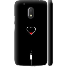 Чехол на Motorola Moto G4 Play Подзарядка сердца (4274c-860)