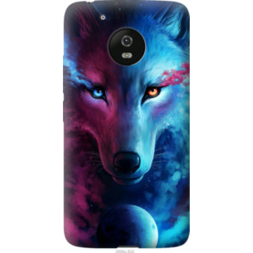 Чохол на Motorola Moto G5 Арт-волк (3999u-832)