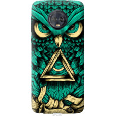 Чехол на Motorola Moto G6 Plus Сова Арт-тату (3971u-976)