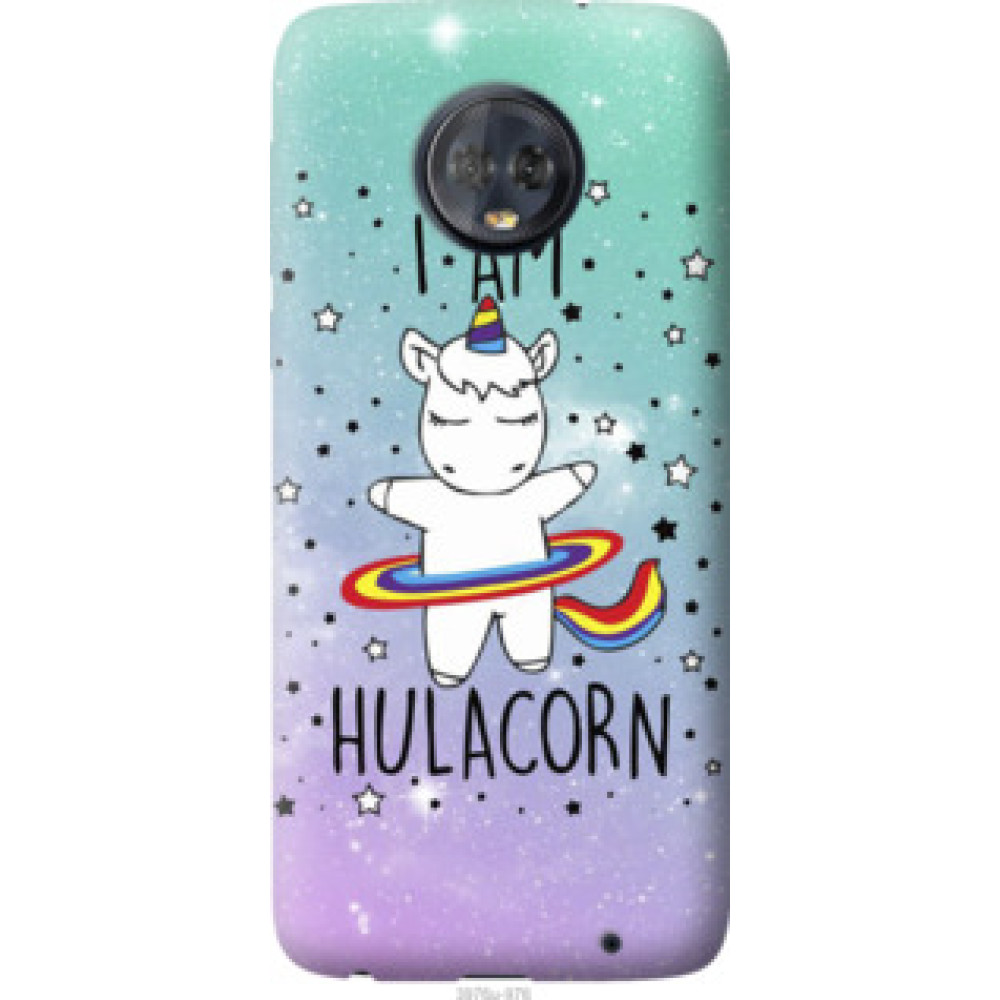 Чохол на Motorola Moto G6 Plus I'm hulacorn (3976u-976)