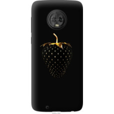 Чехол на Motorola Moto G6 Черная клубника (3585u-982)