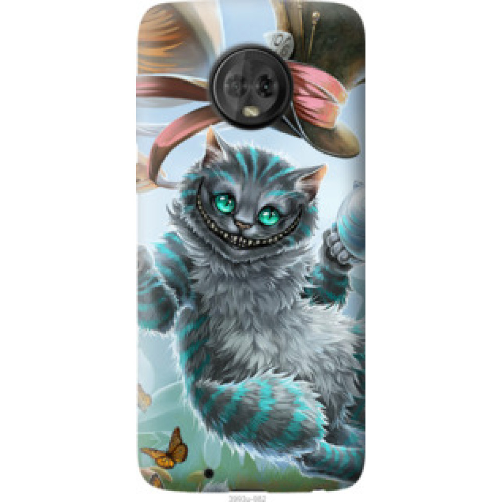 Чехол на Motorola Moto G6 Чеширский кот 2 (3993u-982)
