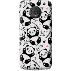 Чехол на Motorola Moto G6 Панды (4318u-982)