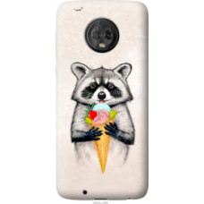 Чехол на Motorola Moto G6 Енотик с мороженым (4602u-982)