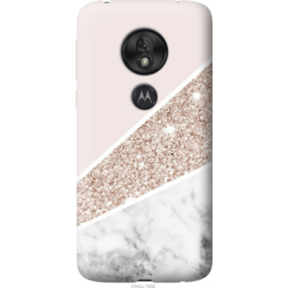 Чехол на Motorola Moto G7 Play Пастельный мрамор (4342u-1656)
