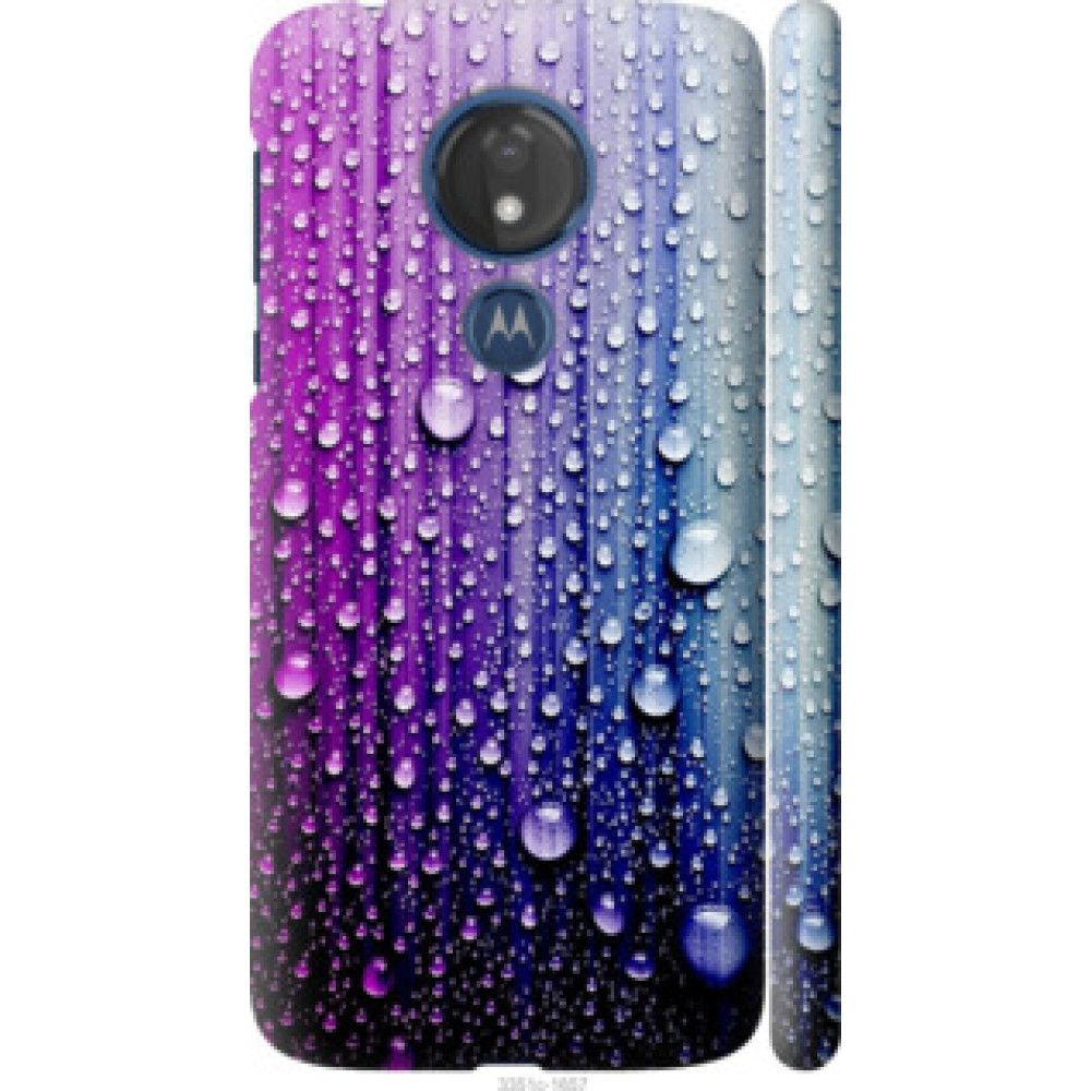 Чохол на Motorola Moto G7 Power Капли воды (3351c-1657)