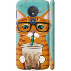 Чехол на Motorola Moto G7 Power Зеленоглазый кот в очках (4054c-1657)