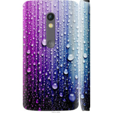 Чехол на Motorola Moto X Play Капли воды (3351c-459)