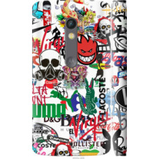 Чехол на Motorola Moto X Play Many different logos (4022c-459)