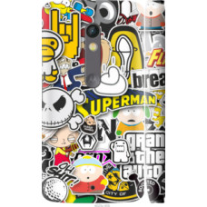 Чехол на Motorola Moto X Play Popular logos (4023c-459)