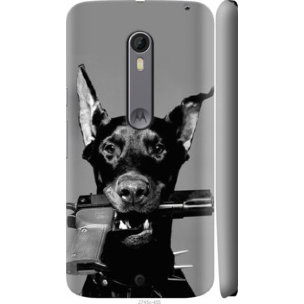 Чехол на Motorola Moto X Style Доберман (2745c-455)