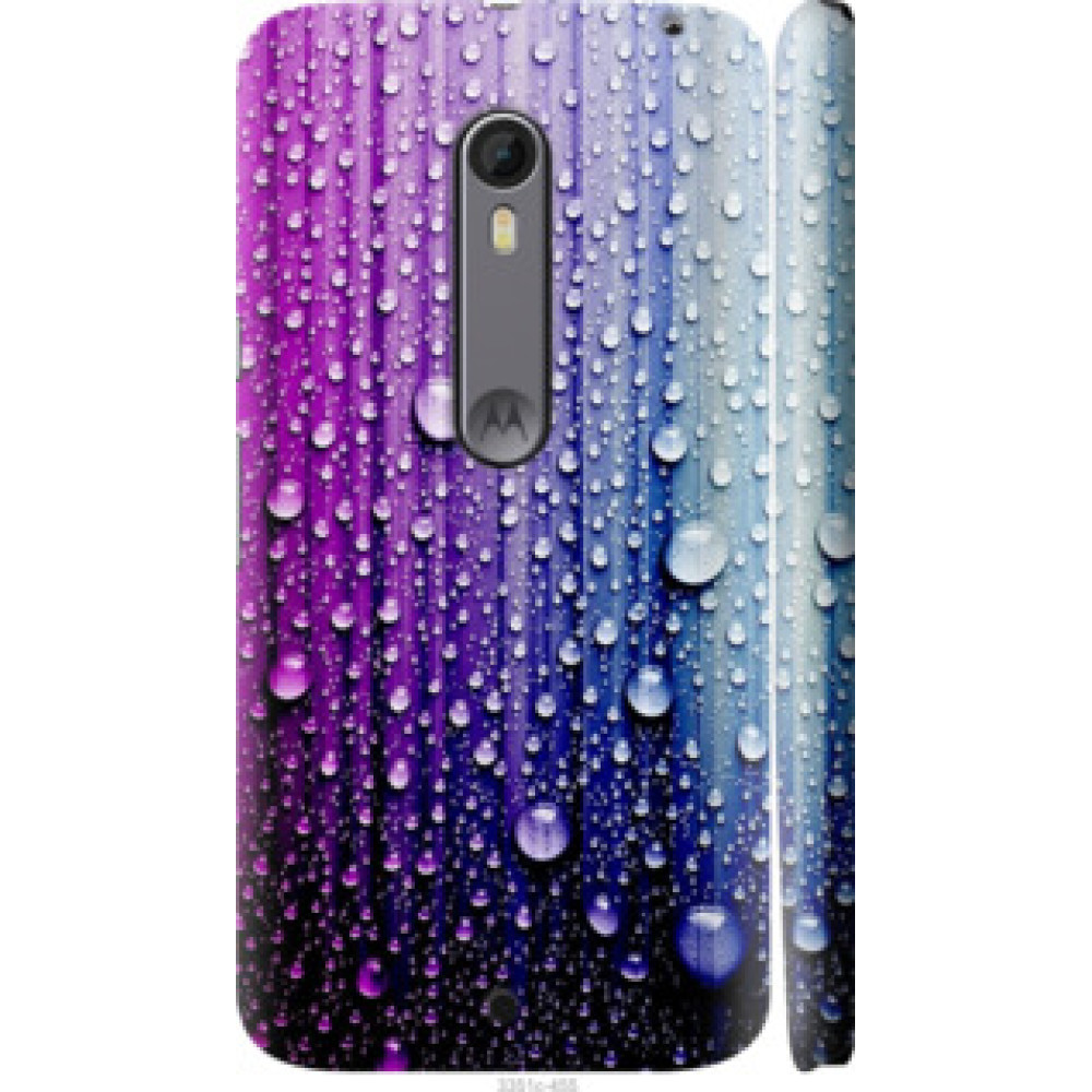 Чехол на Motorola Moto X Style Капли воды (3351c-455)