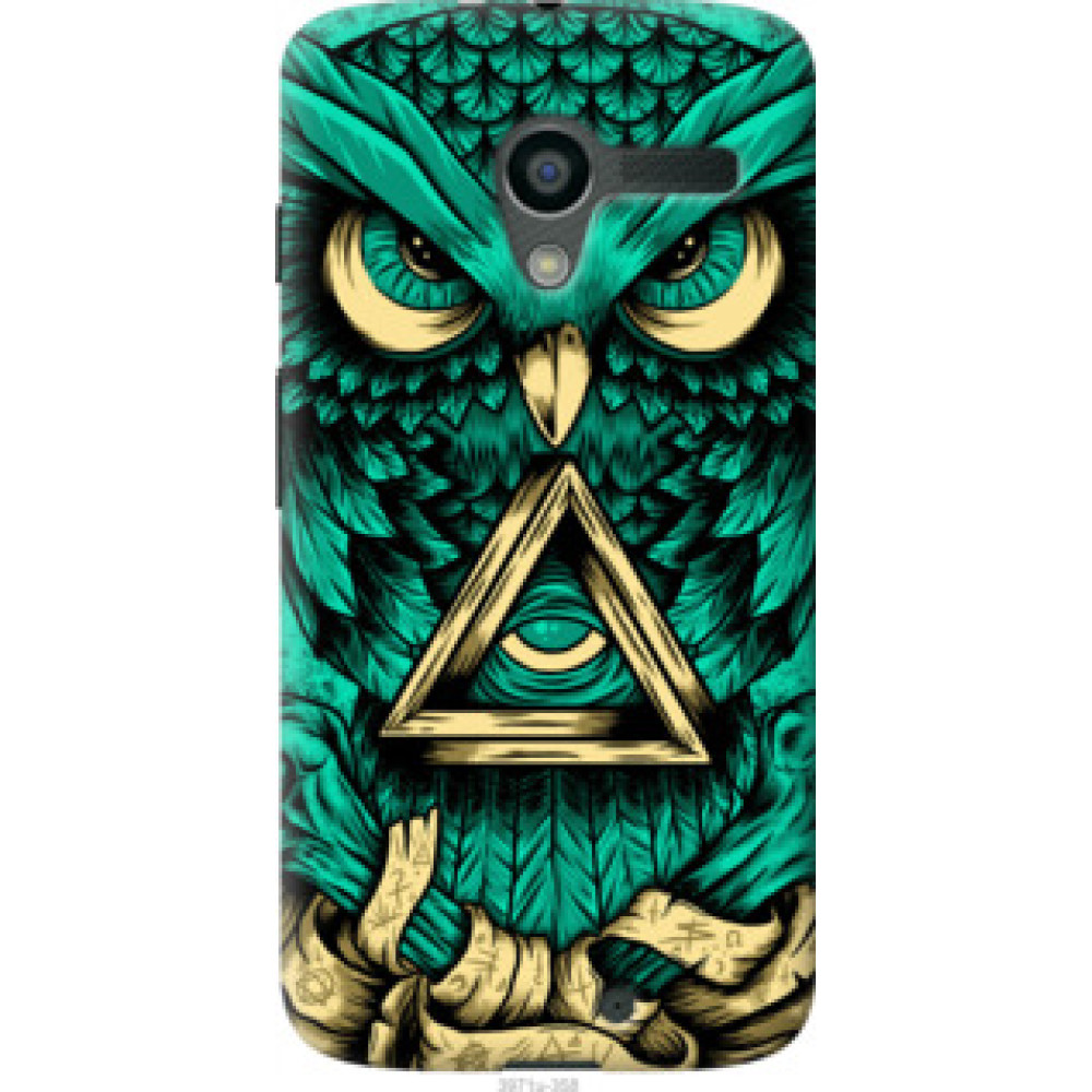 Чохол на Motorola Moto X Сова Арт-тату (3971u-358)