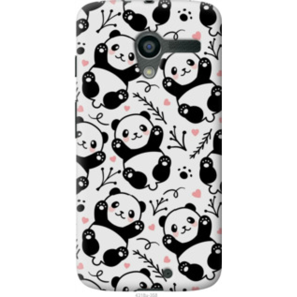 Чохол на Motorola Moto X Панды (4318u-358)