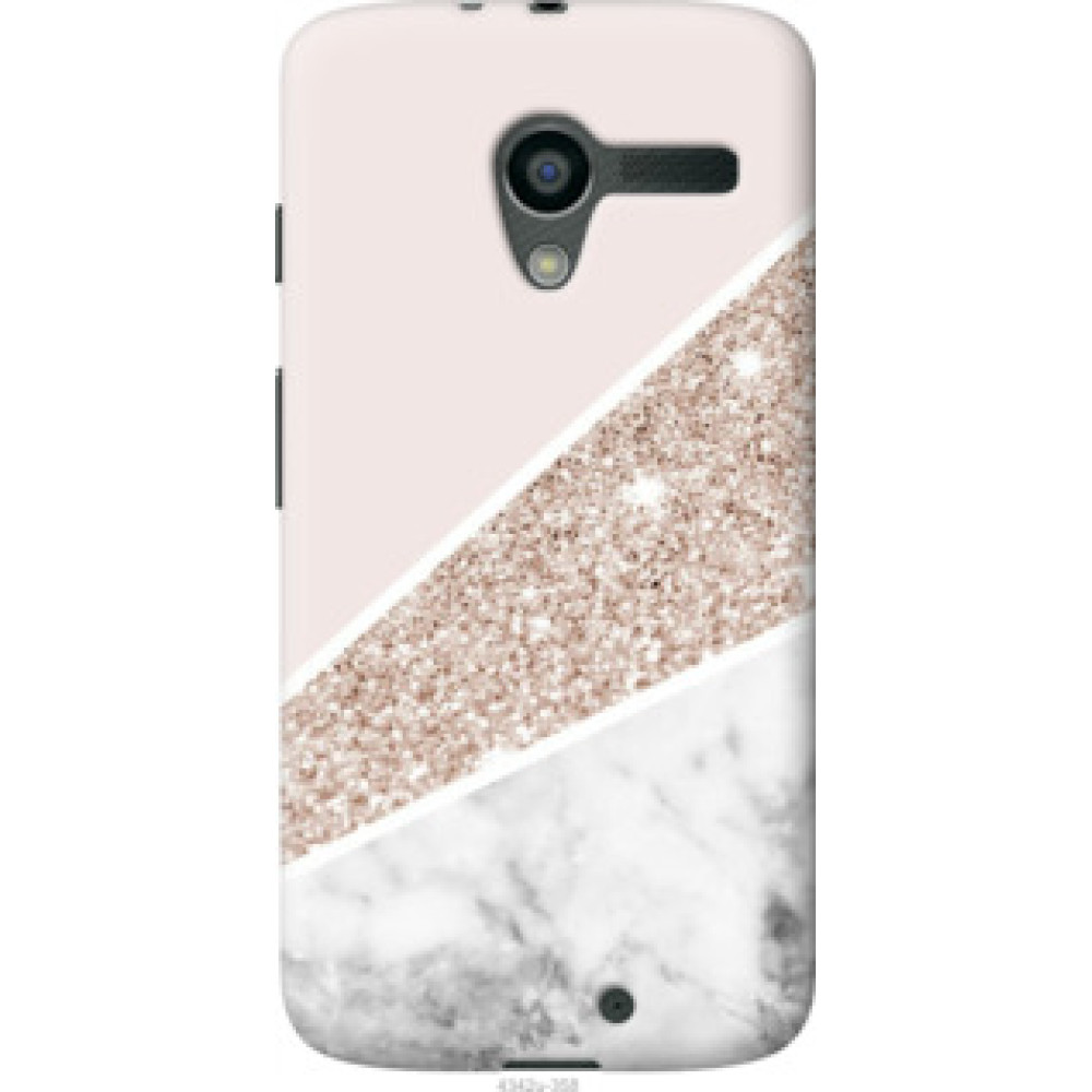 Чохол на Motorola Moto X Пастельный мрамор (4342u-358)