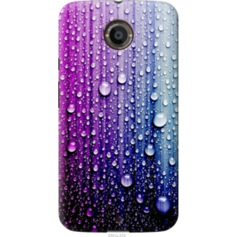 Чехол на Motorola Moto X2 Капли воды (3351u-372)