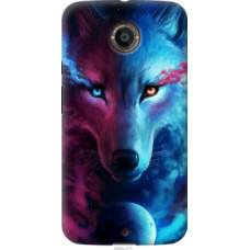 Чехол на Motorola Moto X2 Арт-волк (3999u-372)