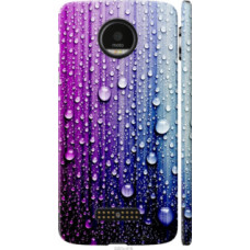 Чехол на Motorola MOTO Z Капли воды (3351c-419)
