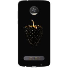 Чехол на Motorola Moto Z2 Play Черная клубника (3585u-1001)