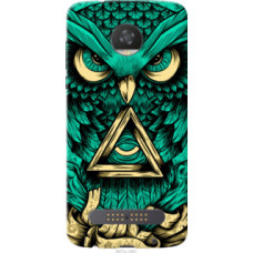 Чехол на Motorola Moto Z2 Play Сова Арт-тату (3971u-1001)