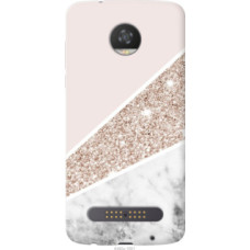 Чехол на Motorola Moto Z2 Play Пастельный мрамор (4342u-1001)