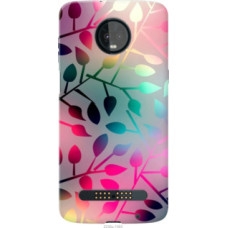 Чехол на Motorola Moto Z3 Play Листья (2235u-1393)