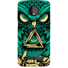 Чехол на Motorola Moto Z3 Play Сова Арт-тату (3971u-1393)