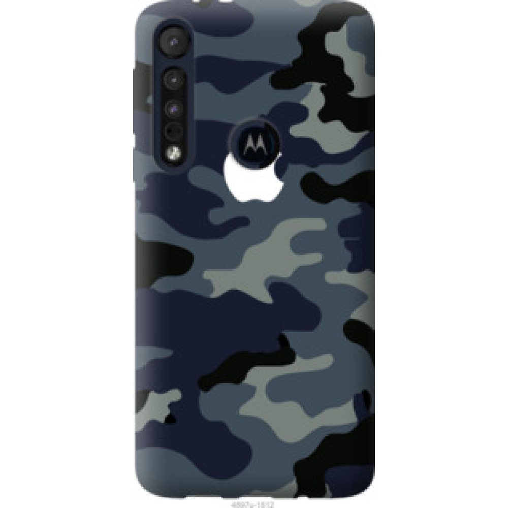 Чехол на Motorola One Macro Камуфляж 1 (4897u-1812)